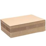 Juvale Corrugated Cardboard Sheets - 11 x 14 in, Brown, 50 Pack - Packing Cardboard Sheets & Backing for Packaging & Art Projects