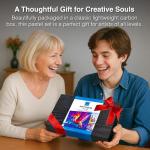 COLOUR BLOCK 80pc Soft Pastels for Artists I Color Chalk Pastels Set, Coloring Charcoal Sticks, Drawing Art Supplies for Adults, Beginners, Kids