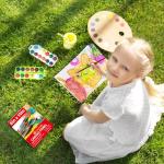 25 Pack Canvas Boards for Painting Supplies, 8 x 10 inch Blank Canvases, Gesso Primed Acid-Free 100% Cotton Canvas Panels for Acrylic Oil Watercolor,Art Supplies