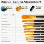 Chalkola Professional Watercolor Paint Set - 48 Semi Moist Water Colors Paint Adult Set, XL Pans | With Painting Brushes, Water Color Pad & Art Supplies | Suitable for Adults, Kids, Beginner & Artists