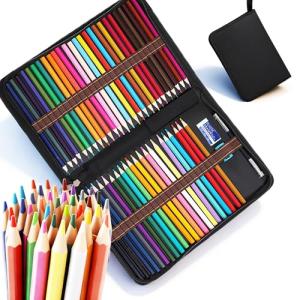 BAIZHI Premium Colored Pencils Set - Artist-Grade, Soft Oil-based Colored Pencils for Vibrant Drawing, Coloring & Sketching, Perfect for Artists, Beginners & Adults (48 pcs)