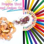 BAIZHI Premium Colored Pencils Set - Artist-Grade, Soft Oil-based Colored Pencils for Vibrant Drawing, Coloring & Sketching, Perfect for Artists, Beginners & Adults (48 pcs)