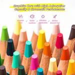 BAIZHI Premium Colored Pencils Set - Artist-Grade, Soft Oil-based Colored Pencils for Vibrant Drawing, Coloring & Sketching, Perfect for Artists, Beginners & Adults (48 pcs)