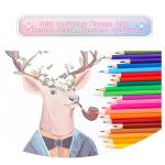 BAIZHI Premium Colored Pencils Set - Artist-Grade, Soft Oil-based Colored Pencils for Vibrant Drawing, Coloring & Sketching, Perfect for Artists, Beginners & Adults (48 pcs)