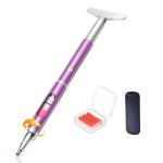 Benote Diamond Art Painting Pen Refillable Wax, Diamond Paint Accessories Refillable Wax Pen Self-Stick Drill Pens with Metal Correction Plate for Art DIY Craft - B18
