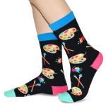 Funny Painting Gifts for Women Girls Artist Art Teacher Student, Novelty Art Socks Gift Idea