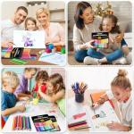 V-Opitos 48 Pack Colored Pencils Set, Pre-sharpened Coloring Pencils for Kids Beginners, Colored Pencils for Adult Coloring Books, Ideal Art Supplies for Sketching, Coloring & Painting