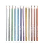 Metallic Color Pencil Set of 12 Colors