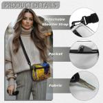 Jolamirel Oil Painting Art Small Crossbody Bags for Women, Cafe Terrace at Night, Paint Art Cross Body Handbags Anti Theft Shoulder Purses, Adjustable Strap