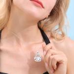 VANJAMI Art Palette Necklace Sterling Artist Painting Drawing Necklace Artists Paint Palette Pendant Necklace Future Artist Jewelry Gifts for Art Teacher Painters Women