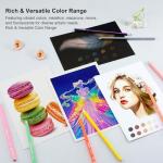 Kird Barken 80 Colored Pencils – Professional Color Pencils for Adult Coloring Books,Coloring Pencils with Oil-Based Cores,Soft Core, Art Supplies Gift for Beginners & Adults