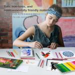 Kird Barken 80 Colored Pencils – Professional Color Pencils for Adult Coloring Books,Coloring Pencils with Oil-Based Cores,Soft Core, Art Supplies Gift for Beginners & Adults