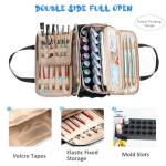 Acrylic Paint Storage, Paint Organizer and Storage, Art Supply Organizer, Art Bags, Craft Paint Storage, Paint Brush Case Holder, Paint Tube Storage for Apple Barrel Acrylic Painting, Palette Board