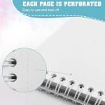 Watercolor Paper Pad, Watercolor Sketchbook 9" x12” 140lb/300gsm, Spiral Bound Water Color Pad Journal and Sketchbook for Adults & Kids, Markers and Art Journaling