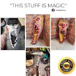 Moldable Cosplay Foam Clay (White) by Pixiss (300 Gram) Cosplay Foam Clay - High Density and Perfect for Intricate Designs | Air Dry | Great for Cutting with Knife or Rotary Tool, Sanding or Shaping