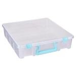 ArtBin Super Satchel 1 Compartment Box Clear Craft Organizer Storage Case