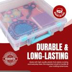 ArtBin Super Satchel 1 Compartment Box Clear Craft Organizer Storage Case