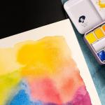 Paul Rubens Watercolor Paint Set Artist Grade, 24 Vivid Colors with Portable Metal Box for Artists, Beginners, Hobbyists, Students