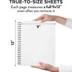 ARTEZA Sketch Book 2-Pack, 9x12 Inches – 200 Sheets, Spiral Bound, 68 lb Acid-Free Drawing Pad for Adults, Teens & Artists for Sketching