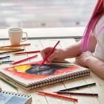 ARTEZA Sketch Book 2-Pack, 9x12 Inches – 200 Sheets, Spiral Bound, 68 lb Acid-Free Drawing Pad for Adults, Teens & Artists for Sketching