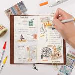 Shuttle Art Dual Brush Marker Pens, 56 Colors Water-based Ink, Dual Tip Calligraphy Pens Fineliner and Brush Tip perfect for Kids Adult Artist, Hand Lettering, Journal, Doodling, Writing