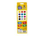 Crayola Quick Dry Paint Sticks (12ct), Washable Paint Set for Kids, Arts & Crafts Supplies, Multi-Surface, Assorted Colors, Kids Gifts