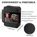 Hureny Colored Pencils for Adult Coloring Books, 72 Colors Drawing Pencils with Soft Oil-Based Cores, Professional Art Supplies for Artists, Vibrant Color Pencil Set In Zipper Case for Teens.