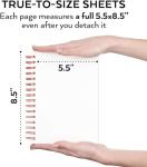 ARTEZA Watercolor Paper, Pack of 3, 30 Sheets Each, 5.5x8.5 Inches Watercolor Pad, 140lb/300gsm, Cold Press, Acid Free Art Paper