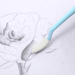 44pcs Artist Blending Stump Set for Drawing, Oil Pastel Blending Tools Sketch Scrapers Tools with Replacement Sponge Wipes for Highlighting, Shadowing, and Correcting Drawing