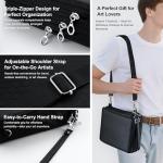 KALOUR 120 Colored Pencils Set with Carry Case, Sketchbook, Blender, Sharpeners & Color Chart, Oil-Based Soft Core,Professional Art Supplies for Adults and Artists