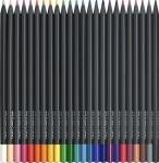 Faber-Castell Black Edition Colored Pencils, Classic 1 Count (Pack of 24)