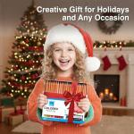 COLOUR BLOCK Colored Pencil Set - 24PC Premium Cedar Handle Drawing Pencils, Vinyl Eraser, Sharpener, Tin Storage Box