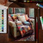 PHOENIX Gouache Paint Tubes - 24x12ml / 0.4 Fl Oz Non-toxic Gouache Painting Supplies Art Paints Set for Adults, Beginners, Students