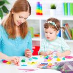 CiaraQ 24 Colors Small Block Polymer Clay Starter kit, Oven Bake Clay, CPSC Conformed Non-Toxic Molding DIY Clay, Great for Kids, Beginners