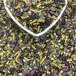 50g/Pack Mixes School Series Slices Supplies Polymer Soft Clay Fimo DIY Decoration for Resin Nail Art Slime Cake Dessert