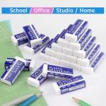Tamaki 24 Pack Pencil Erasers, Large White Erasers for School Office, Art Erasers for Drawing
