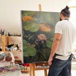 U.S. Art Supply X-Large Stretched Canvas for Painting 30x48 inch Gallery Depth 1-1/2" Thick, 2-Pack - 12oz Acrylic Gesso Triple Primed, Professional Artist Quality, 100% Cotton - Oil, Pouring Paint