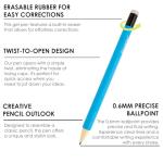 Grabie Erasable Gel Pens, 9 Colors Erasable Pens, Make Mistakes Disappear Colored Pens, Assorted Color Inks for Drawing Writing Planner,Gel Pens for Coloring