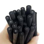 XHBTS Vine Charcoal, Soft, Black Charcoal Sticks for Drawing, Sketching, and Fine Art, Willow Sketch Charcoal Pencils for Drawing (3-8mm(6pcs))