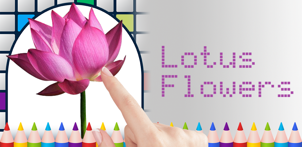 Lotus Flowers Color by Number - Free Pixel Art Game - Coloring Book Pages - Happy, Creative & Relaxing - Paint & Crayon Palette - Zoom in & Tap to Color - Share Creations with Friends!