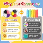 Air Dry Clay Kits - Modeling Clay for Kids, Ultra Light & Soft, Safe & Non-Toxic, 12 Box DlY Air Dry Clays Kit with Sculpting Tools Tutorials,Art Crafts Toys Gifts for Boys Girls (B-Animal Kingdom)