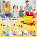 Air Dry Clay Kits - Modeling Clay for Kids, Ultra Light & Soft, Safe & Non-Toxic, 12 Box DlY Air Dry Clays Kit with Sculpting Tools Tutorials,Art Crafts Toys Gifts for Boys Girls (B-Animal Kingdom)