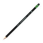 Ticonderoga Wood-Cased Pencils, Unsharpened, #2 HB Soft, Black, 12 Count