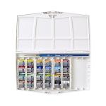Winsor & Newton Cotman Watercolor Paint Set, Studio Set, 24 Half Pans