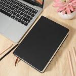 Thick A5 Sketchbook Notebook 660 Pages Blank Thick Smooth Notebook Soft Faux Leather Cover Journal for Ink, Water Color, Pen, Pencils, 80GSM, 5.7" x 8.5"