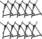 MEEDEN 10-Piece Artist Tabletop Display Easel, Aluminum Tripod Easel,Collapsible Folding Frame Easel,Portable Lightweight Table Top Easel,Hold Canvas Up to 22X24inches.