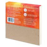 Fluid Watercolor Paper Fold Over Pad, 6 x 6 inches, 20 Sheets, 140 lb (300 GSM) Cold Press for Artist Painting and Wet Media
