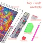 DIYCYCY Tree of Life Diamond Painting Kits for Adults,Full Drill Diamond Art Kits for Beginners,Round 5D DIY Diamond Dots Paintings, Diamonds Pictures Gem Art and Crafts Home Decor 13.78x13.78 inch