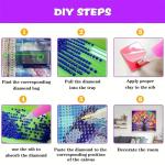 DIYCYCY Tree of Life Diamond Painting Kits for Adults,Full Drill Diamond Art Kits for Beginners,Round 5D DIY Diamond Dots Paintings, Diamonds Pictures Gem Art and Crafts Home Decor 13.78x13.78 inch