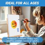 Falling in Art Basic H-Frame Tabletop Easel, Adjustable Beechwood Desktop Easel, Portable Painting Easel Stand for Beginners and Artists, Holding Canvas up to 12" High